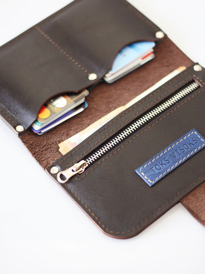 SATURDAY Wallet - Chocolate Brown