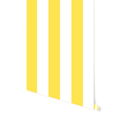Yellow Stripes eco wallpaper