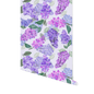 Lilac Garden in Light Purple eco wallpaper