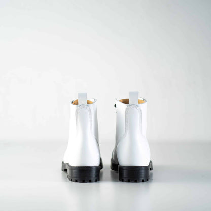 517 aka Aviator Boots - White