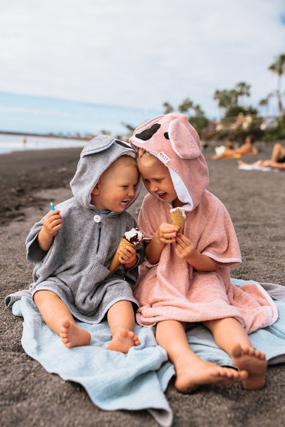 Short-Sleeve Poncho KOALA - For KIDS (Size 122-150)
