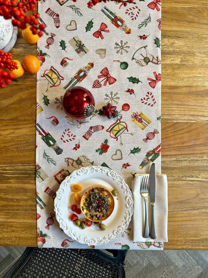 Christmas Story Table Runner