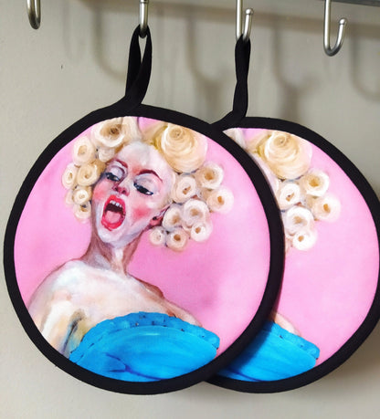 Pot holder "Meta-Absinthe nr. 5"