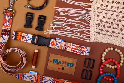 Quick Fastning Dog Collar - Boho