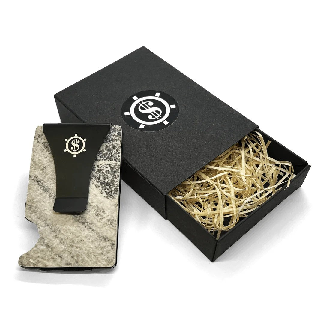Marine Marmor - Card Holder with RFID Blocking