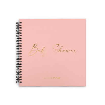 Baby Shower Guest Book - English