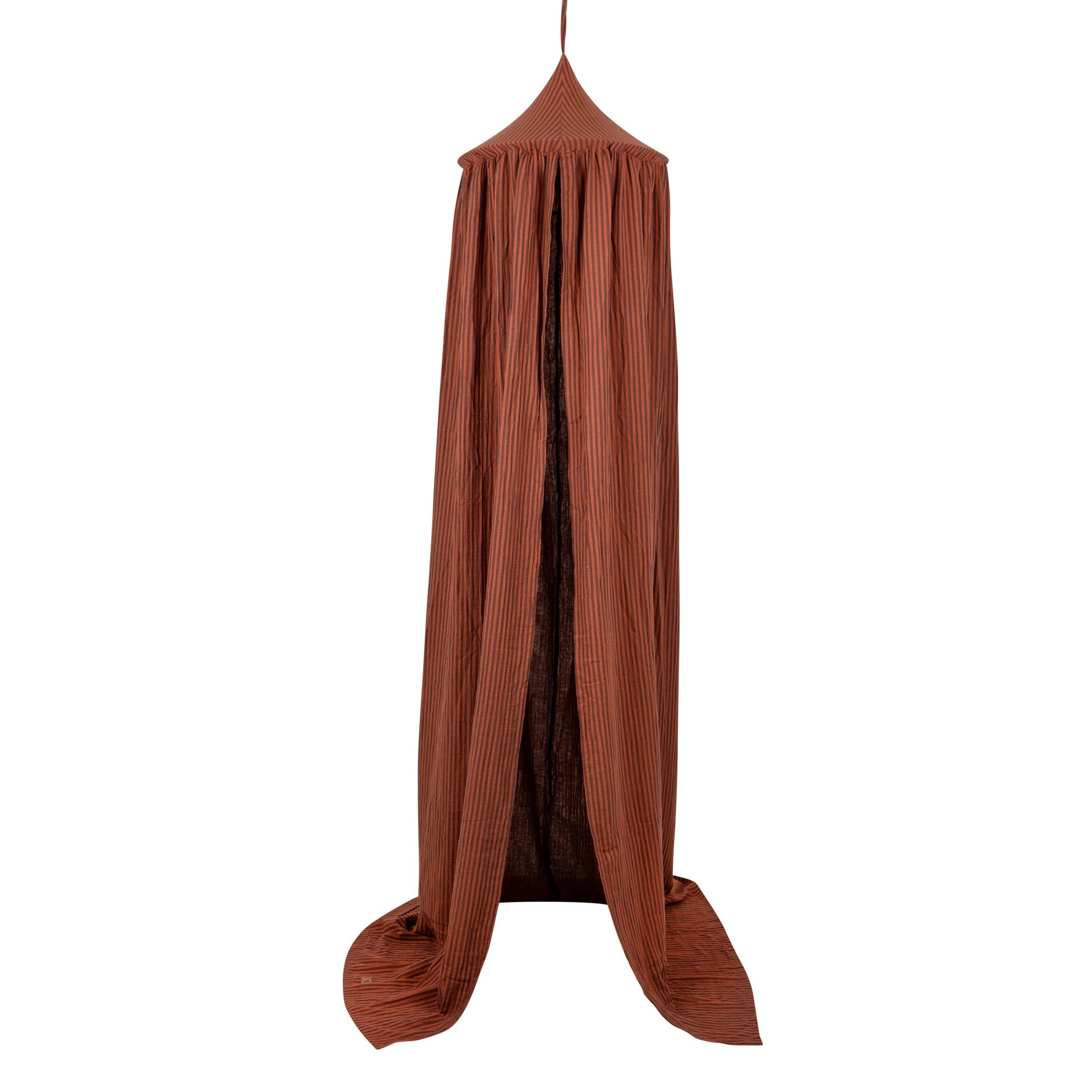 Cotton Canopy - Brown Stripes