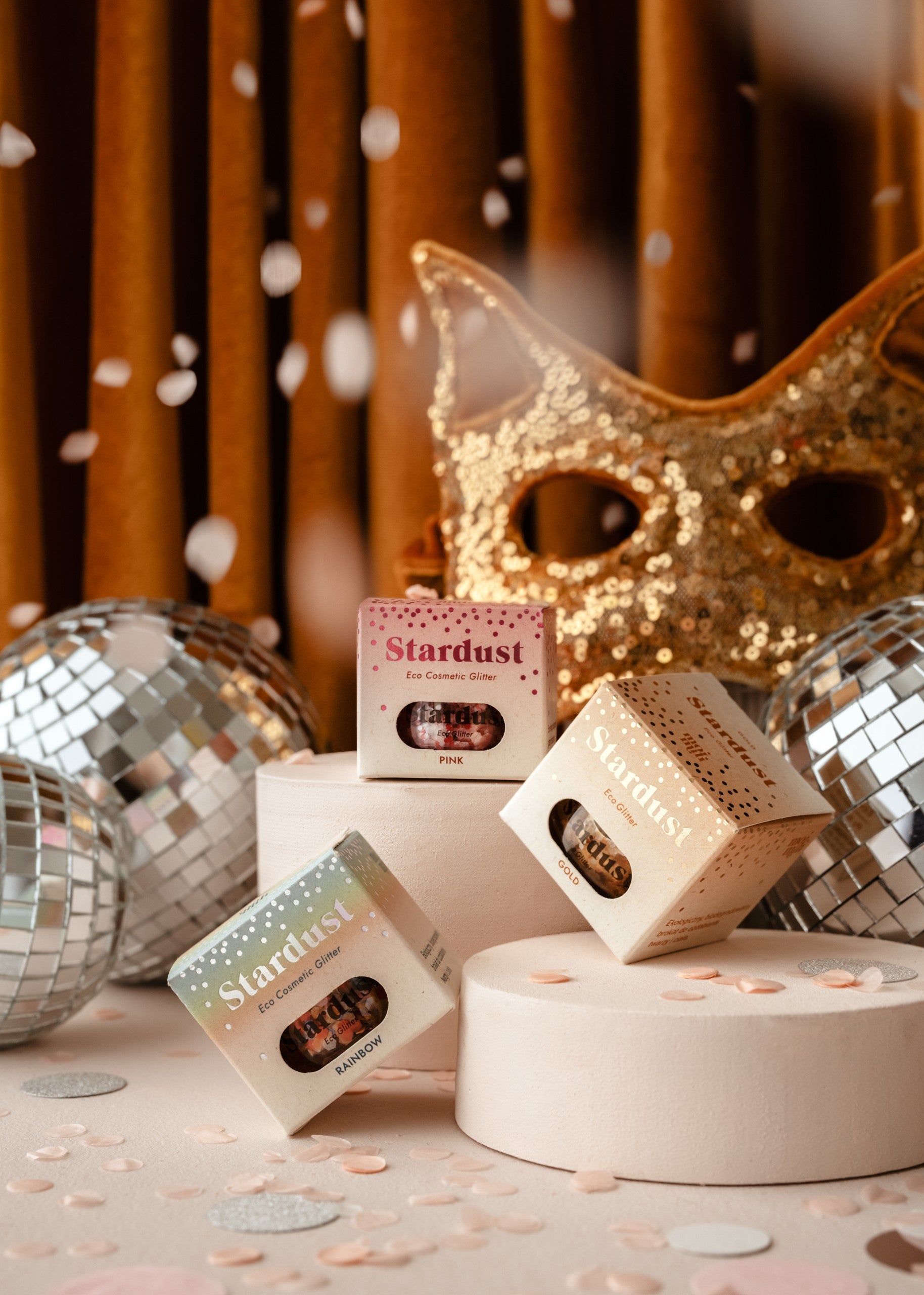 Decorative Eco Glitter - Gold Star Dust