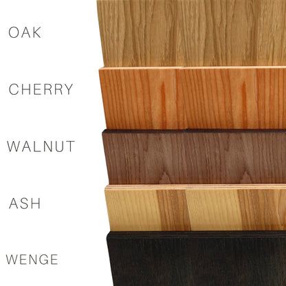 Floating Wooden Wall Shelf - Pie
