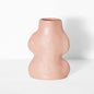 Fluxo Ceramic Vase Small - Pink