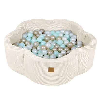Foam Baby Ball Pit - Aesthetic Vanilla Flower