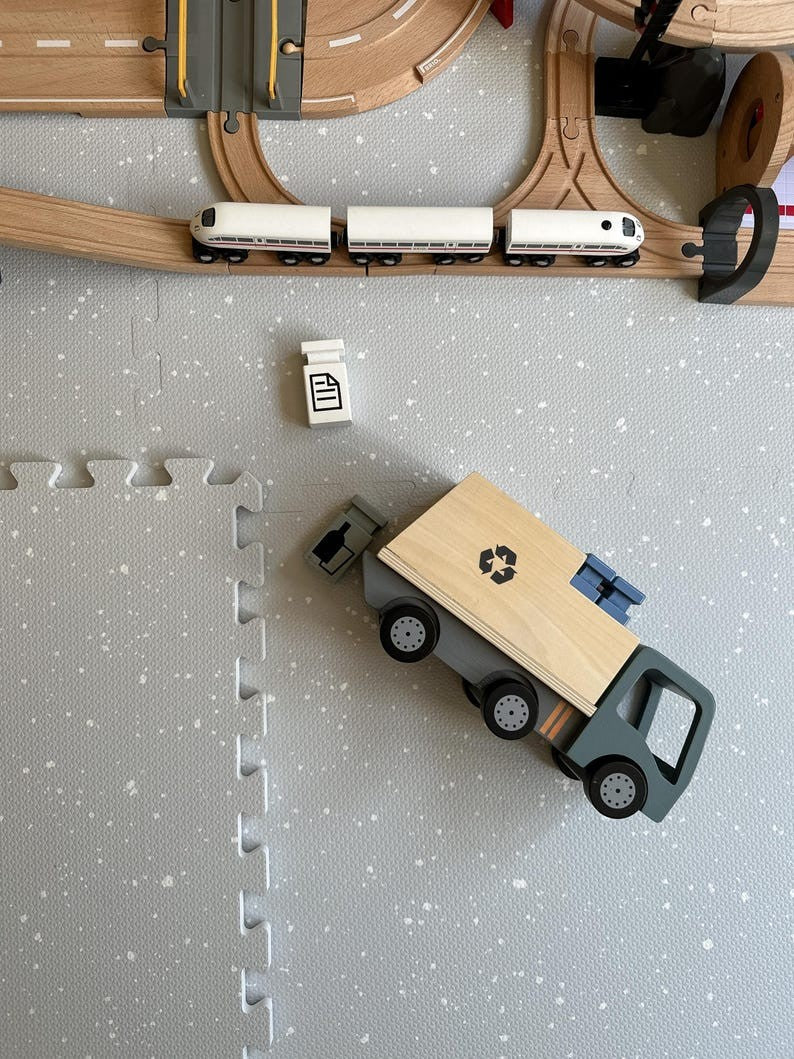 Foam Puzzle Playmat - Spots Dove