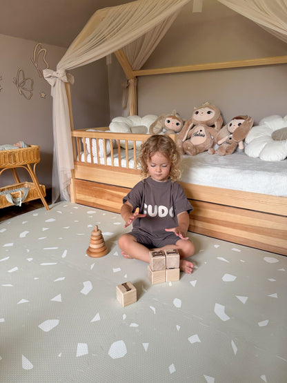 Foam Puzzle Playmat - Terrazzo Dove