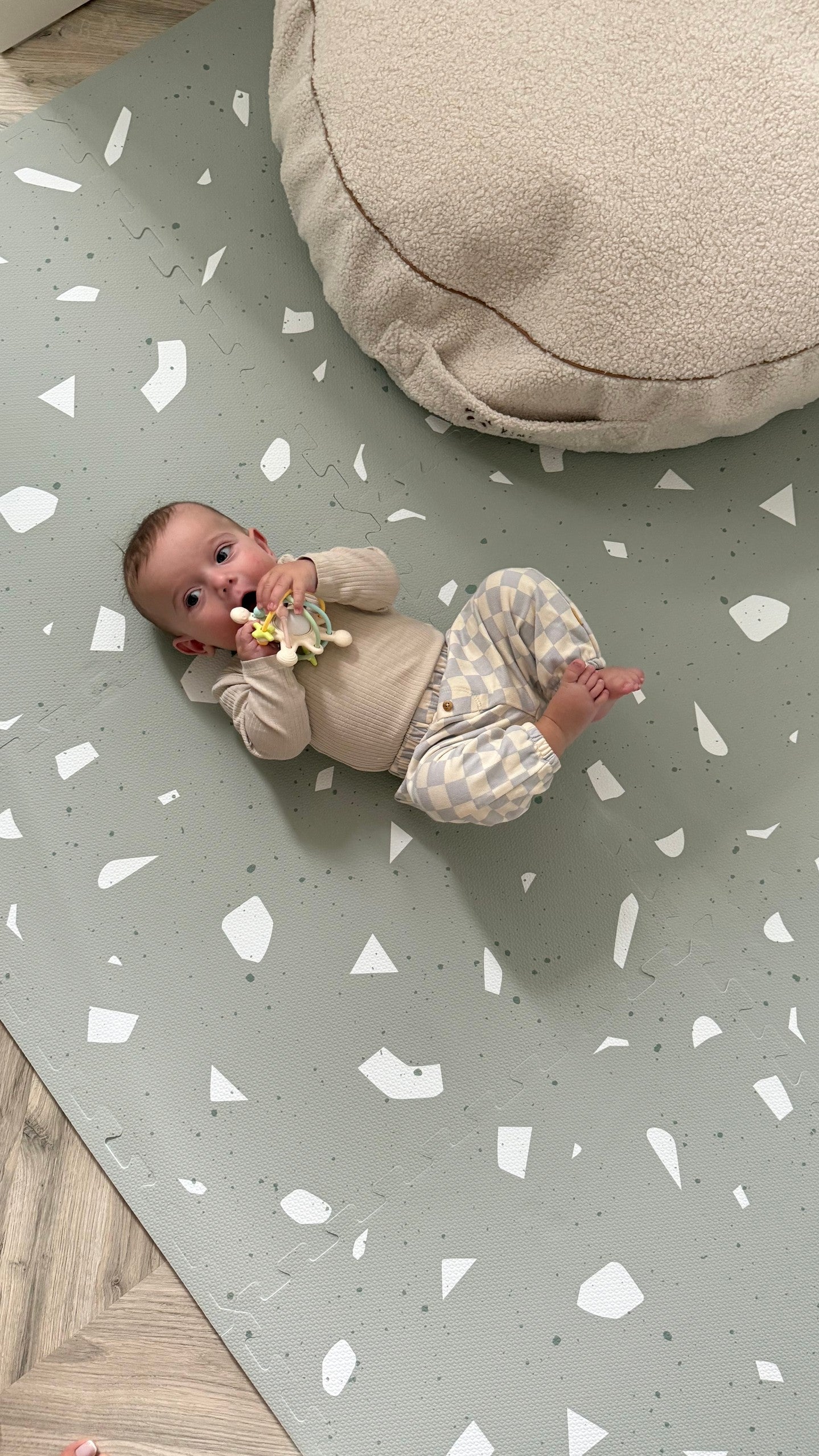 Foam Puzzle Playmat - Terrazzo Sage
