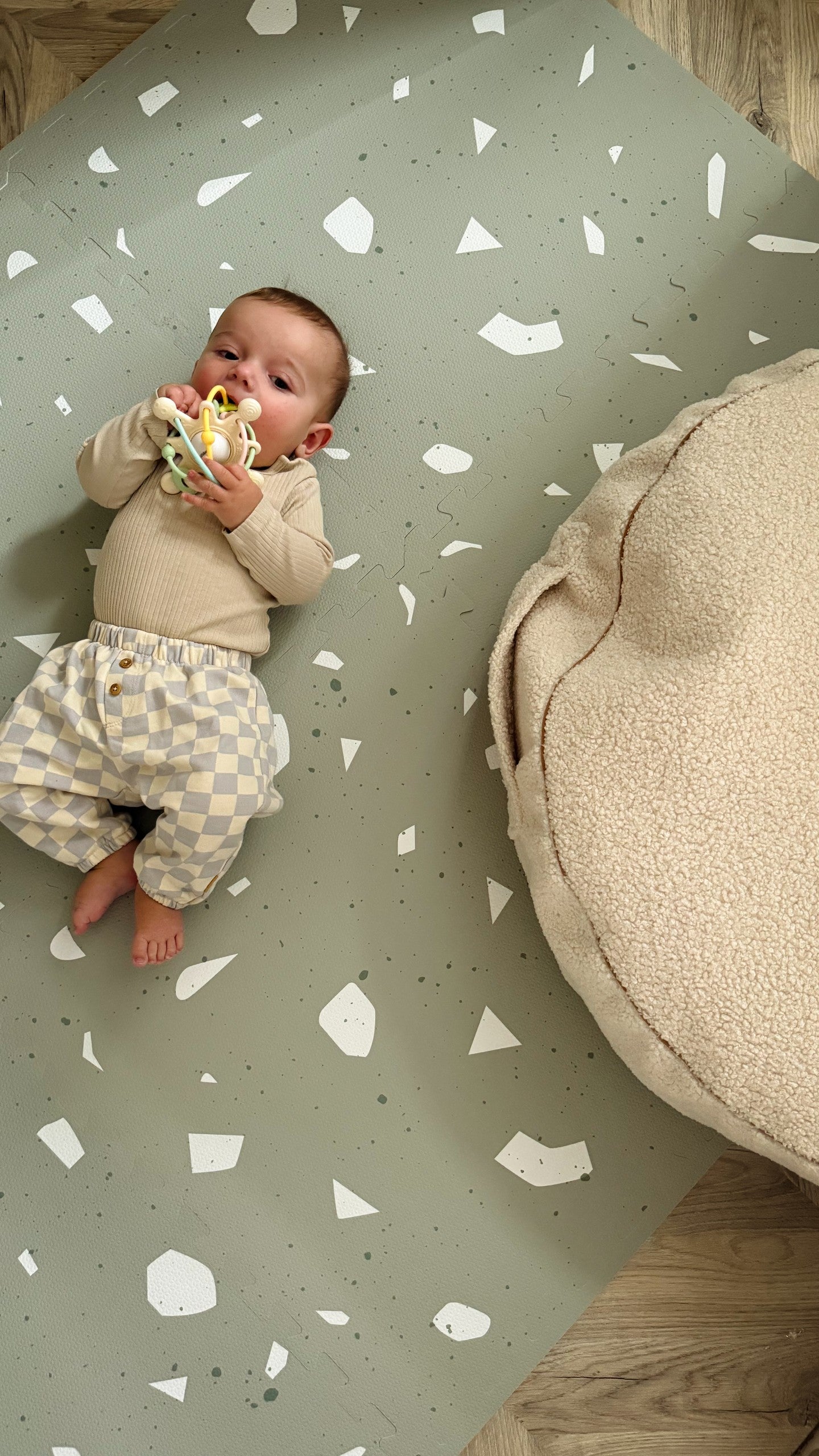 Foam Puzzle Playmat - Terrazzo Sage