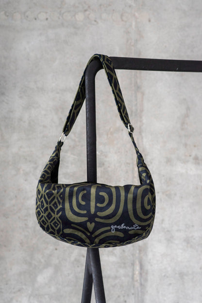 Hobo Bag - Khaki Pattern