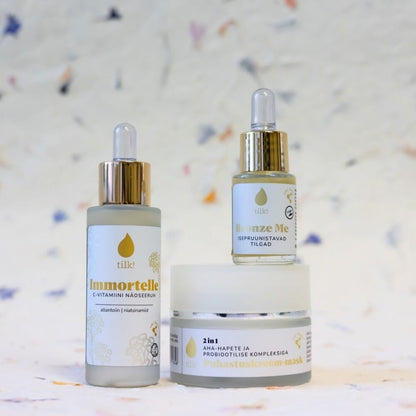 Immortelle Face Serum with Vitamin C, Allantoin, and Niacinamide, 30ml
