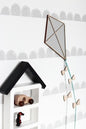 Kids Room Kite Mirror – Child-Friendly Acrylic & Wood