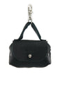 Leather Dog Waste Bag Dispenser Bellissima – Black