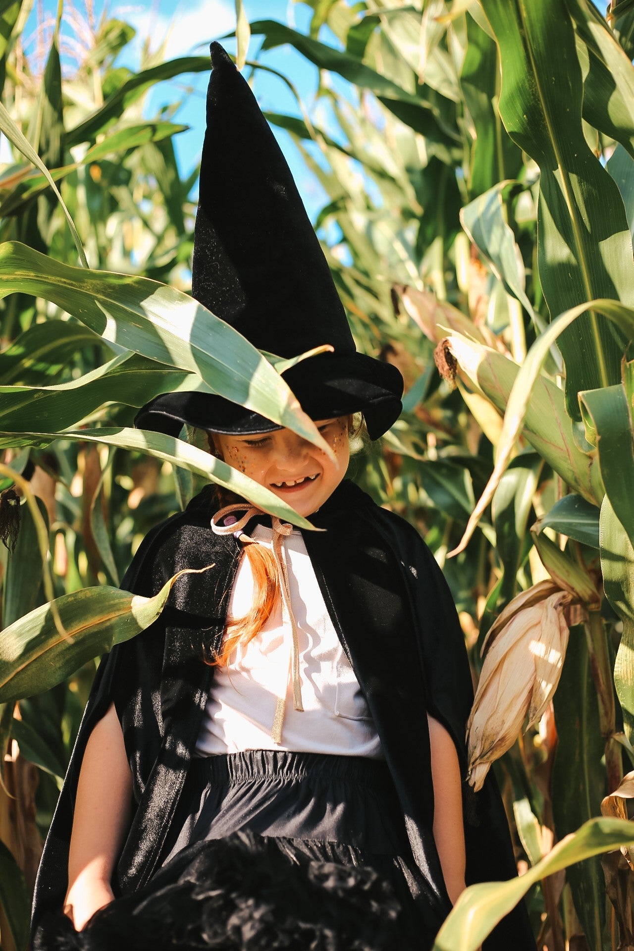 Magic Cape Costume - Black Riding Hood