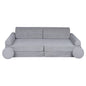 MeowBaby® Large Slimcord Premium Sofa - Gray