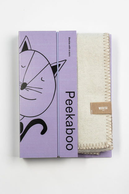 Merino baby blanket - Kitty