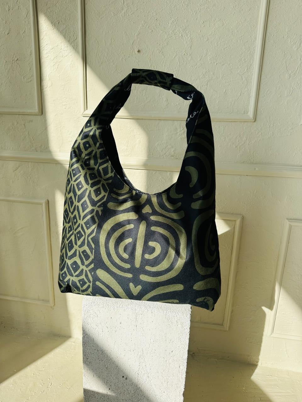 Moon Bag - Khaki Pattern