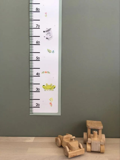 Paper Growth Chart For Kids - Fun Animals