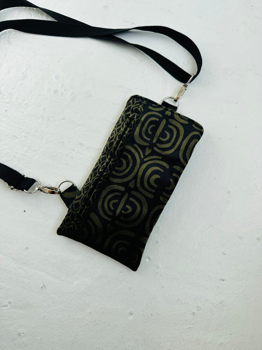 Phone Bag - Khaki Pattern