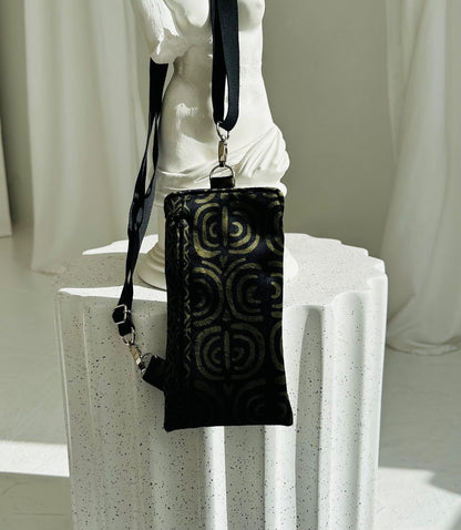 Phone Bag - Khaki Pattern