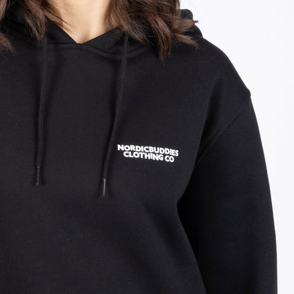 Pippi Longstocking Unisex Heavy Hoodie - Black