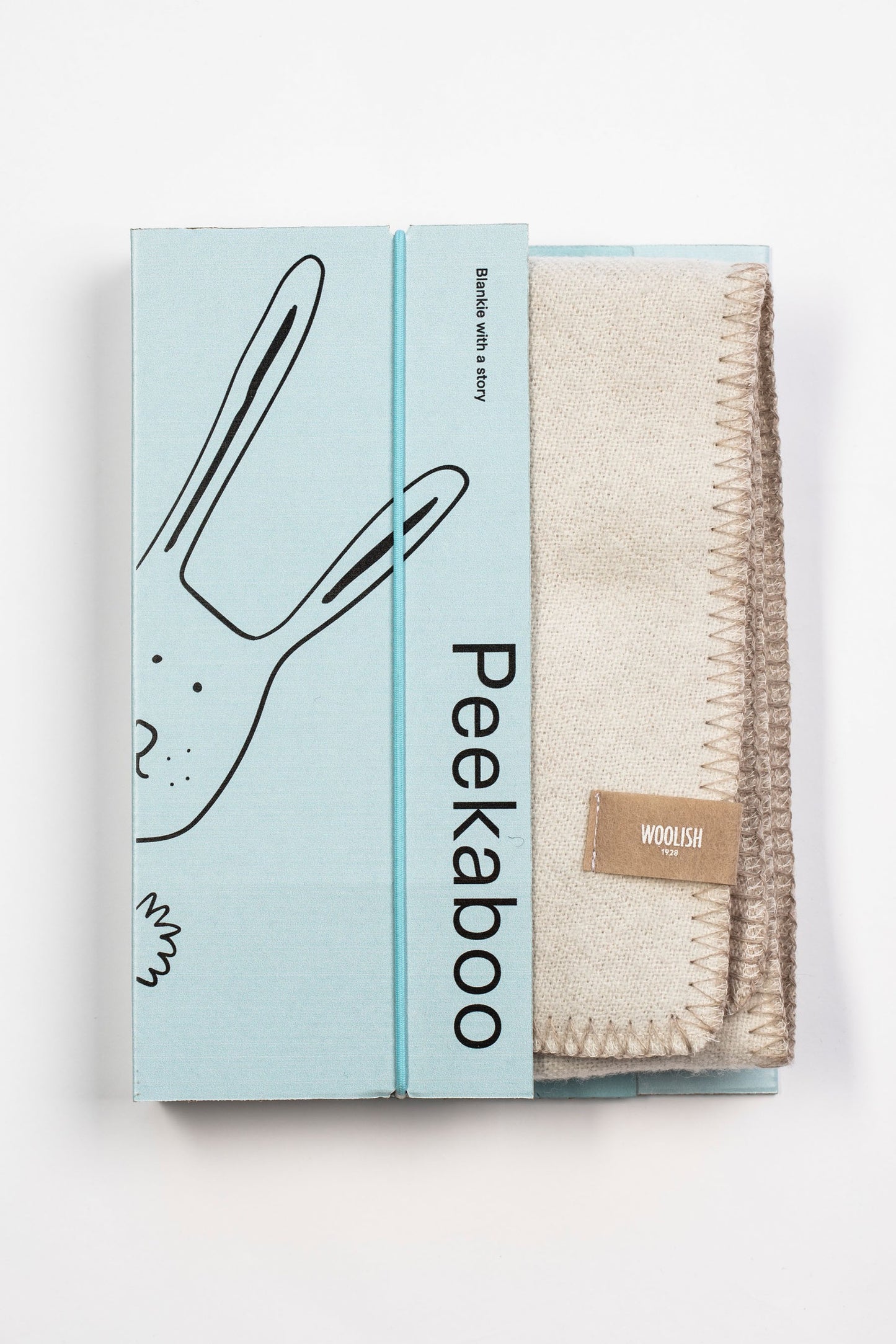 Merino baby blanket - Rabbit