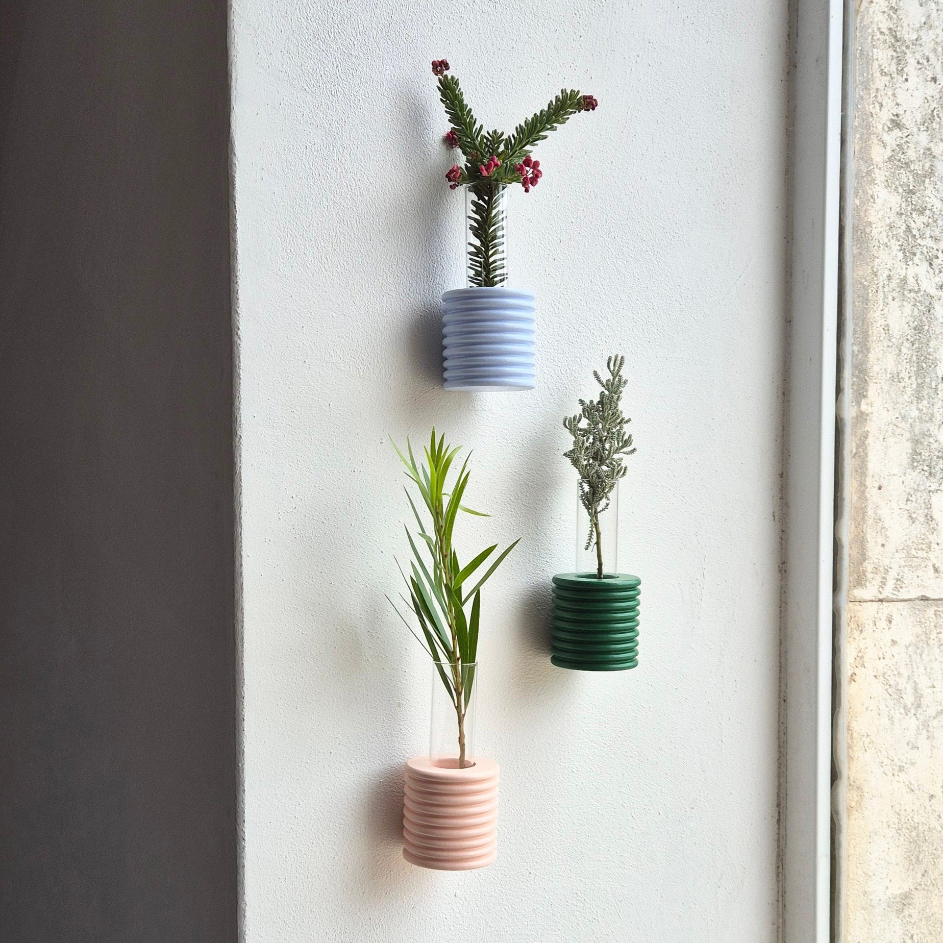 Ribble Wall Vase – Orange