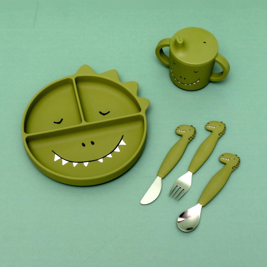 Silicone Sippy Cup - Mr. Dino
