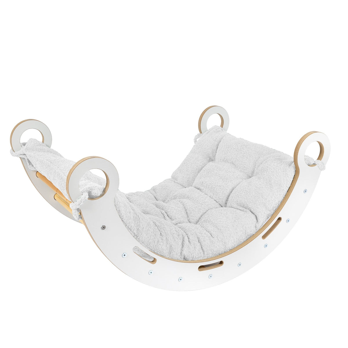 Snug Rocker for Kids - White Pillow