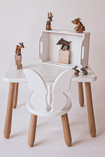 Table and 2 chair set - Butterfly