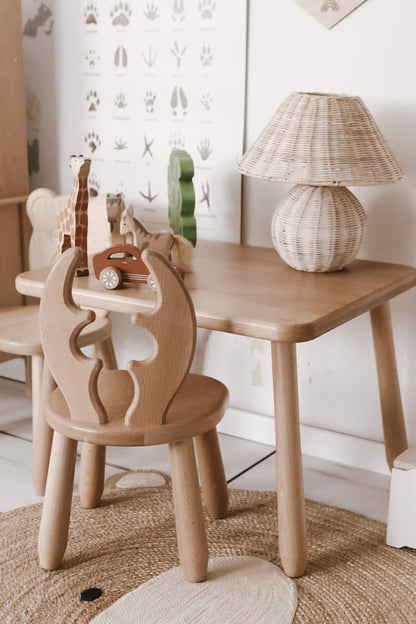 Table and chair set - Deer
