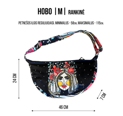 Hobo Bag - Khaki Pattern