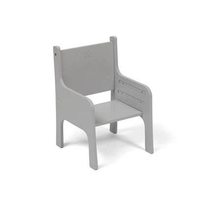 TULLA - Height-adjustable Kids Chair - Grey