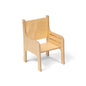 TULLA - Height-adjustable Kids Chair - Natural Wood