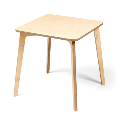 TULLA - Height-extendable Kids Table - Natural Wood