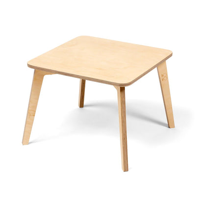 TULLA - Height-extendable Kids Table - Natural Wood