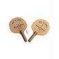 Twist & Bounce - Wooden Ping Pong Paddles
