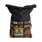 Waterproof Rolltop Backpack - Yellow Pattern